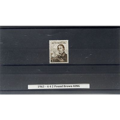 1963 - 6 4 2 Pound Brown KING