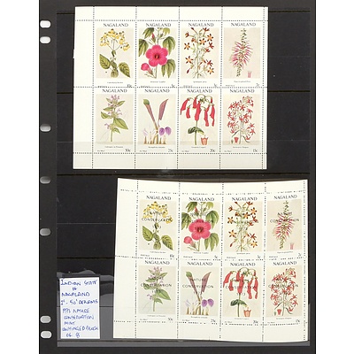 Indian State of Nagaland 1-50 Cent Denominations 