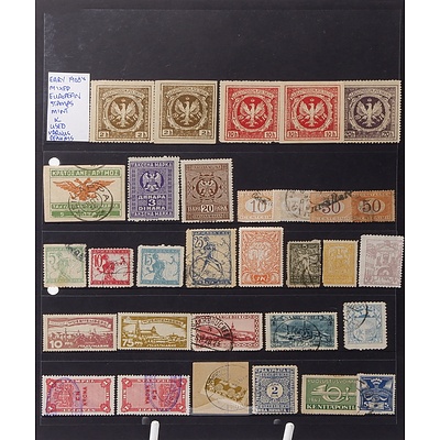 Early 1900's Mixed European Stamps, Used