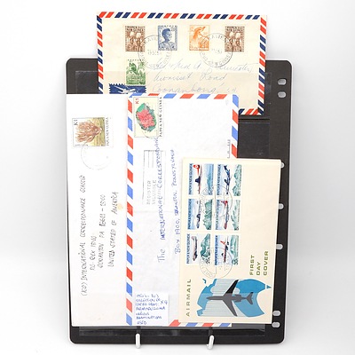 Four 1950's-1970's Collection of Covers from Papua New Guinea