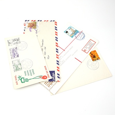 Four 1969-1991 Collection of Covers from Papua New Guinea