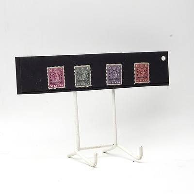 1951 King George VI 'New Constitution' Stamp Set 2c - 12c