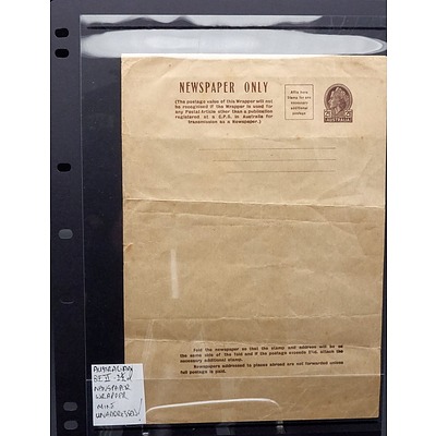 Australian Queen Elizabeth II 2 1/2d Newspaper Wrapper