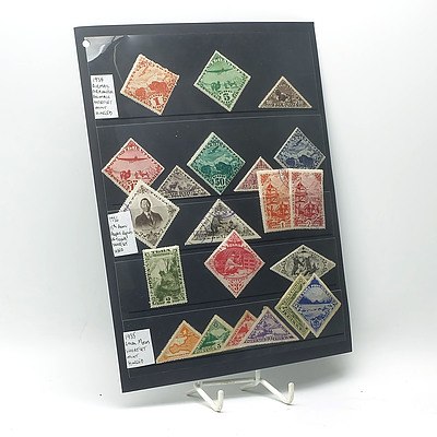 1934 Airmail Stamps, 1934 Local Motifs 'Registered' Stamps and More