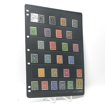 1946 Joint Allied Occupation Zone Full Stamp Set