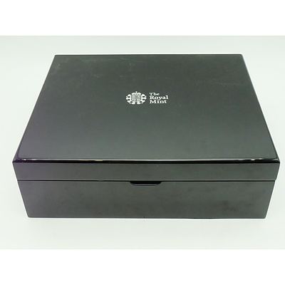 The Royal Mint Princess to Monarch Collection 2014/15, 12 .925 Silver Proof Coins and Collectors Coins Case