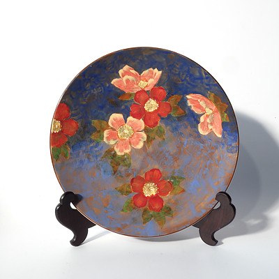Royal Doulton 'Wild Rose' Charger, Circa 1930