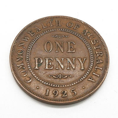 1925 Australia One Penny