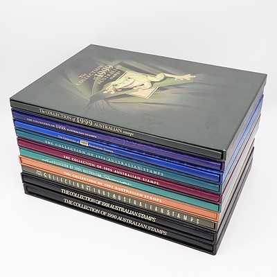 The Collection of Australian Stamps Volumes 1990-1999 Includes Stamps