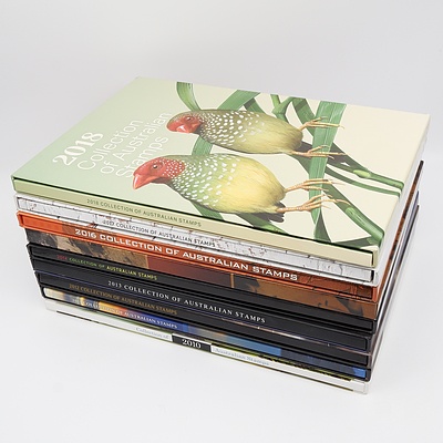 The Collection of Australian Stamps Volumes 2010-2018 Includes Stamps
