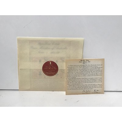 Case of 4x Bottles Wyndham Estate 1979 Prime Ministers of Australia Port Collection Series 1