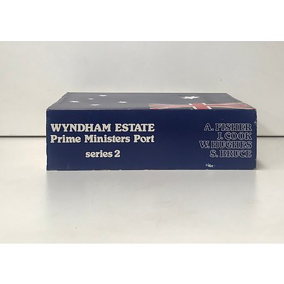Case of 4x Bottles Wyndham Estate 1979 Prime Ministers of Australia Port Collection Series 2