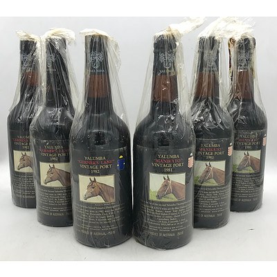 Case of 6x Yalumba 1981 