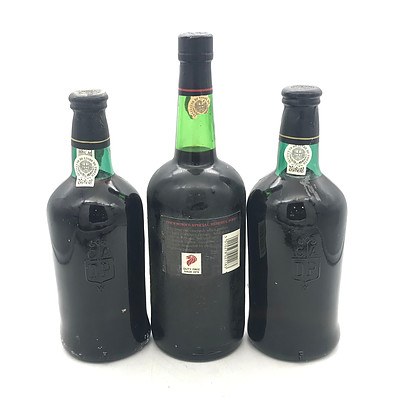 Lot of 3x Vintage Portuguese Ports