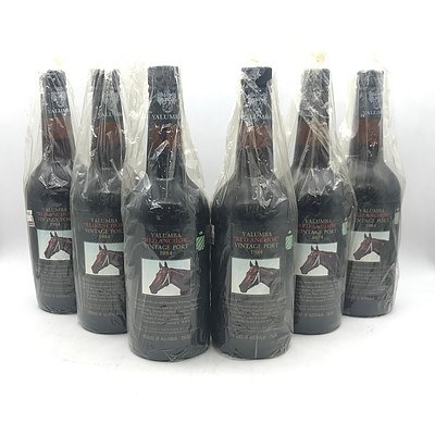 Case of 6x Yalumba 1984 'Red Anchor' Vintage Port 750mL
