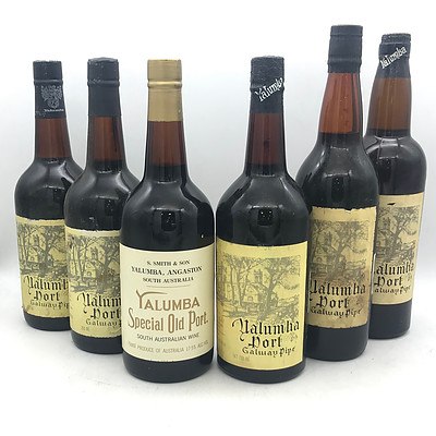 Case of 5x Yalumba N.V. Galway Pipe Port & Bottle of Yalumba N.V. Special Old Port