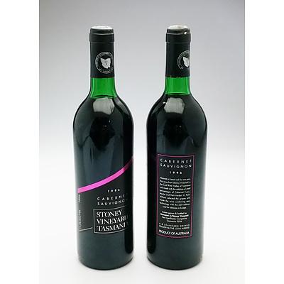 Stoney Vineyard Tasmania 1996 Cabernet Sauvignon - Lot of Two Bottles (2)