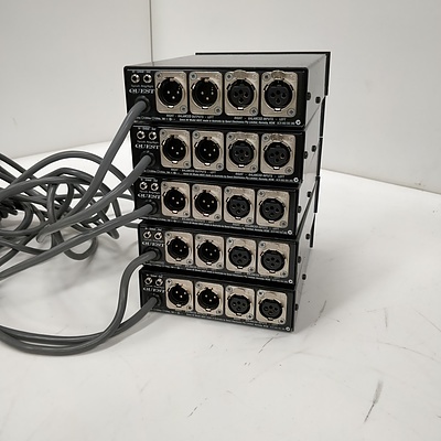 Quest AB2C Balancing Audio Interface Lot Of 5