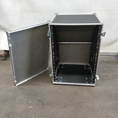 Road Case Black - Castor Wheels