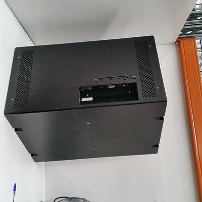 MT320 Black Equipment Case With Screen On Front Panel