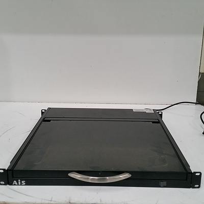AiS LDS410D-1P KVM 1RU