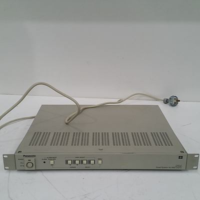 Panasonic Quad System WJ-MS424