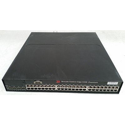 Brocade (FESX448) FastIron Edge X448 48-Port Gigabit Managed Switch