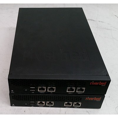 Riverbed Steelhead (CXA-00255-B010) CX-255 Appliance - Lot of Two