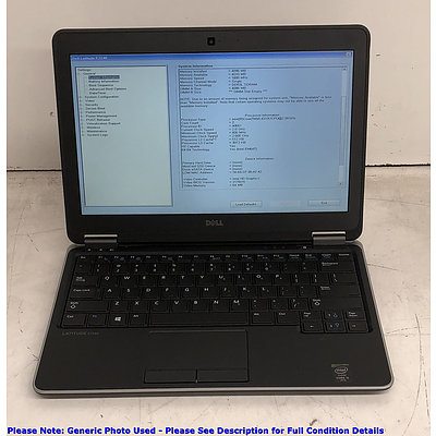 Dell Latitude E7240 12.5-Inch HD Intel Core i5 (4310U) 2.00GHz CPU Laptop