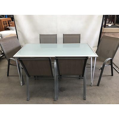 Seven Piece Outdoor Setting