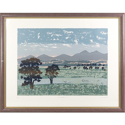 David Miles (1945-) Brindabella, Screenprint Edition AP (Artist's Proof)