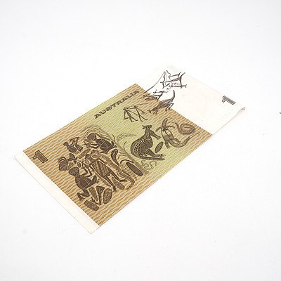 100 Consecutively Numbered Uncirculated $1 Johnston/Stone Paper Notes DGZ057845-DGZ057944