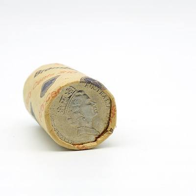 RAM 1991 25th Anniversary of Decimal Currency 50 Cent Roll