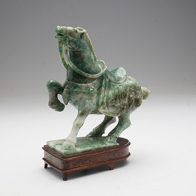 Chinese Soapstone Figure of a Horse