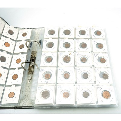 Approximately 320 Australian 1 Cent Pieces 1966-1989