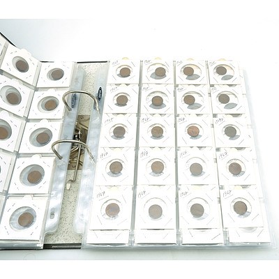 Approximately 320 Australian 1 Cent Pieces 1966-1989