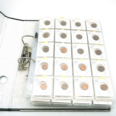 Approximately 420 Australian 1 Cent Pieces 1966, 1967, 1969 and 1989