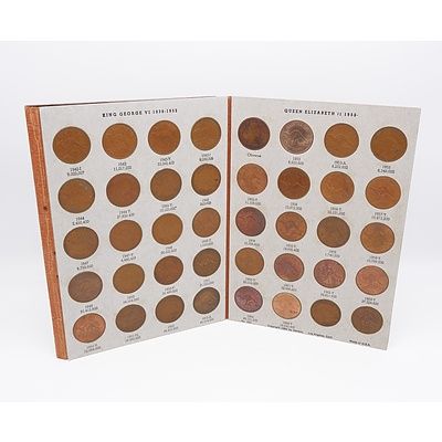 Australian Penny Dansco Album 1911 to 1964