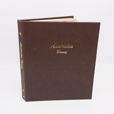 Australian Penny Dansco Push In Album 1911 to 1964