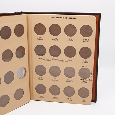 Australian Penny Dansco Push In Album 1911 to 1964