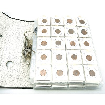 Approximately 360 Australian 2 Cent Pieces 1966-1989