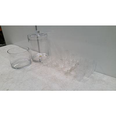 Lot Of Assorted Glassware