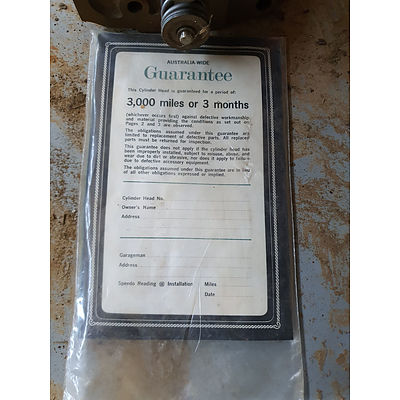 Holden 2.2L Grey Motor Reconditioned Cylinder Head