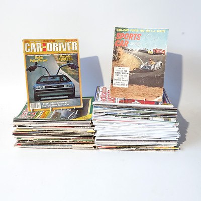 Range of Assorted Car Magazines and Ephemera from the 1960's 1970's Onward