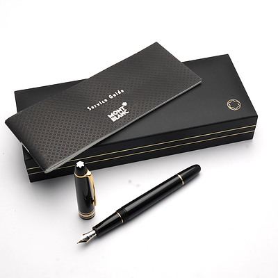 Montblanc Meisterstuck Homage Frederic Chopin Fountain Pen With Various Accessories and Ink
