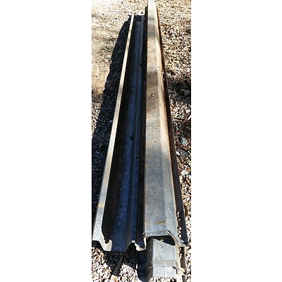 Lot 130 - Galvanised Roof Purlins/Floor Joists - Lot of 14