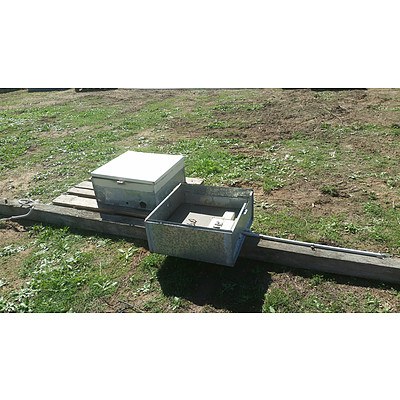 Lot 14 - Galvanised Electrical Boxes - Lot of 2