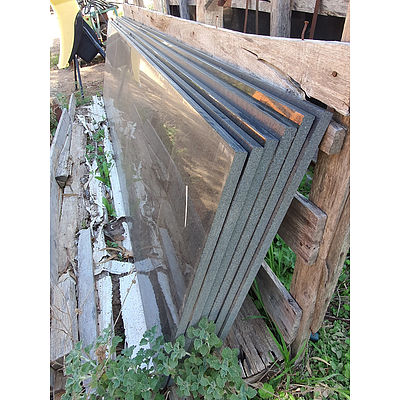 Lot 172 - Large Black Granite Slabs - Lot of 6