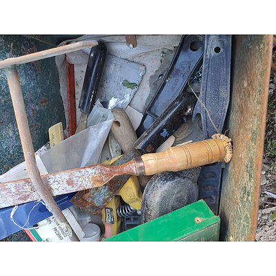 Lot 189 - Tool Chest with Assorted Tools and Hardware