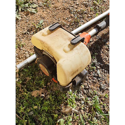 Lot 192 - Baumr AG 65cc Long Reach Multi Tool with Chainsaw Attachment